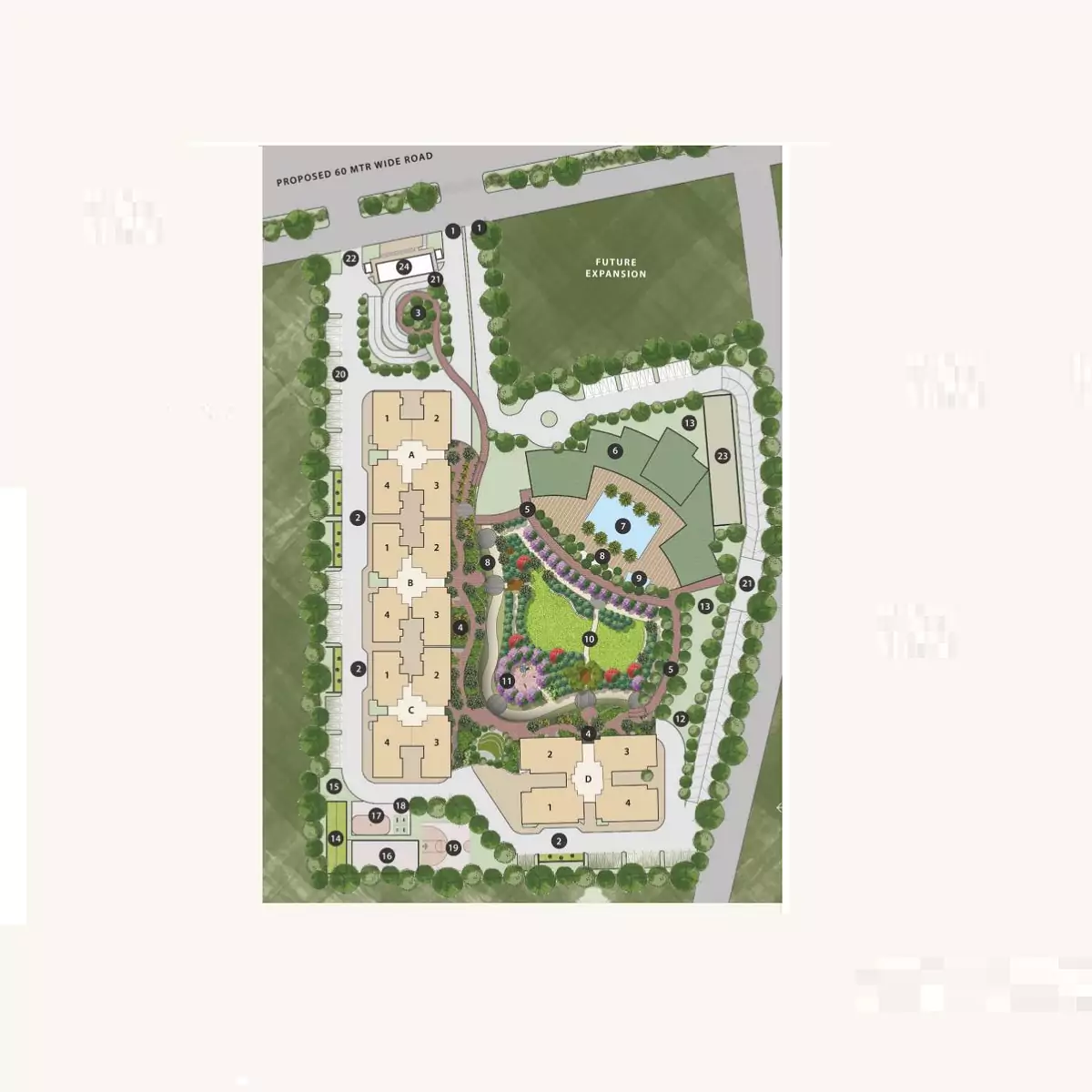 Conscient Elaira Residences Siteplan